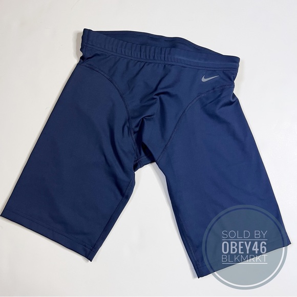 Nike Pro Elite Compression Shorts Blue Made in USA PE Size XL - Picture 1 of 5